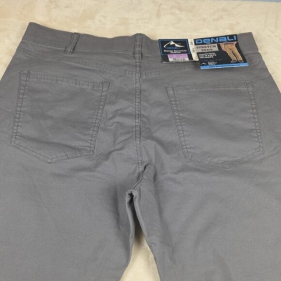 Denali Stretch Pants Men’s 38x30 Grey Flannel NWT - Picture 6 of 8